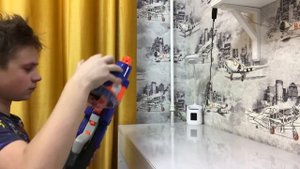 Обзор на NERF ELITE INFINUS .   Он много умеет)))