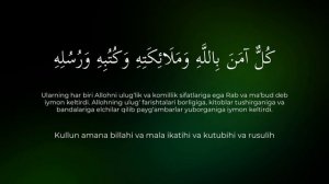 AMANA RASUL OYATI YODLASH UCHUN | SHAYX ALIJON QORI | АМАНА РАСУЛ ОЯТИ ЁДЛАШ У?