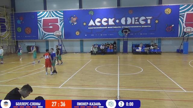 Боллерс-Слоны - Пионер-Казань смотреть онлайн