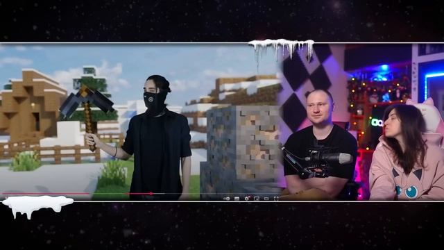 😱Я Прошел Minecraft ОДНОЙ Кнопкой! | РЕАКЦИЯ смотреть онлайн