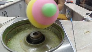 Cotton candy art .Fluffy Baku. Сладкая вата😋