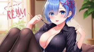 Popular anime character Rem (ReZero)