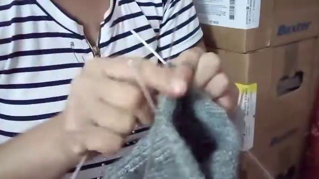 Вязаные тапочки спицами смотреть онлайн