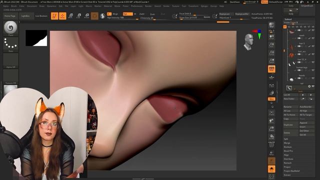 3D МОДЕЛЬ ДЛЯ Sweetie Fox 🦊 смотреть онлайн