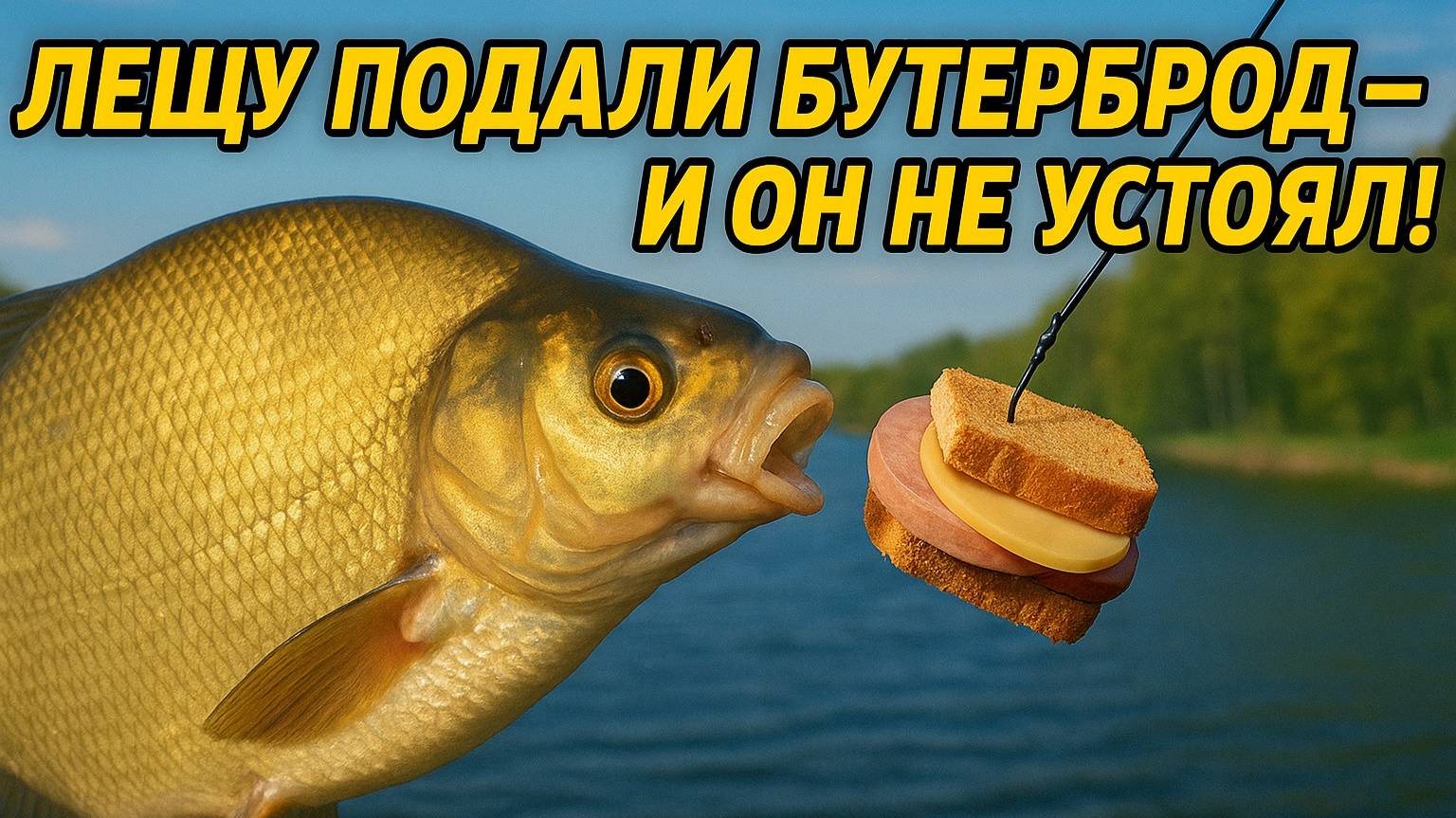 Бутерброд для леща — лучшая наживка?! Проверяем!