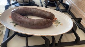 Как я готовлю домашнюю  ливерную колбасу.