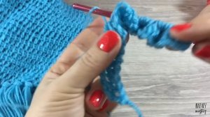 КАК СВЯЗАТЬ ЭЛЕГАНТНЫЙ ШАРФ В СТИЛЕ УНИСЕКС / ТУНИССКОЕ ВЯЗАНИЕ / ELEGANT CROCHET SCARF