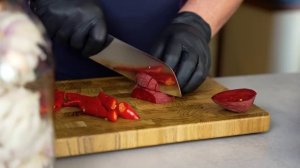 Молодой маринованный чеснок по-грузински. Чеснок на зиму