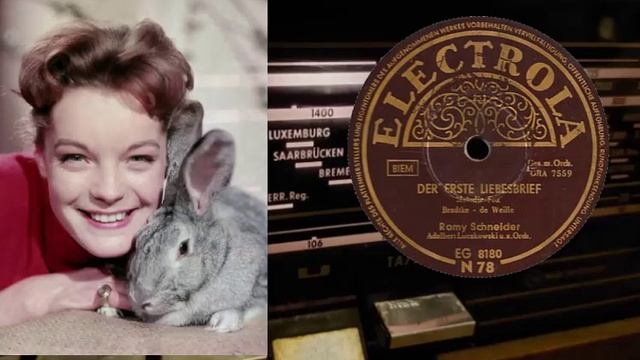 Поёт Роми Шнайдер 1955 г. Первое любовное письмо Der erst