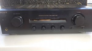 Sony TA FE-370 демострация работы после ремонта.