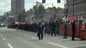 Русская Община Новосибирска участвовала в юбилейном 25-м Крестном ходе#новости #россия #русские
