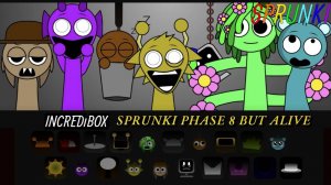 INCREDIBOX SPRUNKI 😄 | ФАЗА 8 НОВЫЕ ЖИВЫЕ 🎮 | МЕГА ЗВУК! ⚡🚀