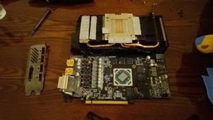 Замена термопасты и термопрокладок в видеокарте Gigabyte