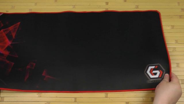 Распаковка Gembird MP-GAMEPRO XL Black/Red смотреть онлайн