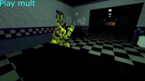 Мишка Фредди.  Ночь с аниматрониками.  Маска Фредди