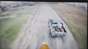 Охота на ВСУ с применением дронов на оптоволокне