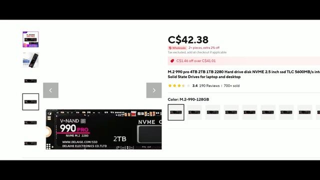 Осторожно! поддельный nvme с aliexpress и amazon - 990 PRO m2 смотреть онлайн