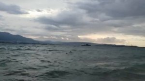 ГЕЛЕНДЖИК. КУПАНИЕ в МОРЕ в ЛЕДЯНОЙ НОРД ОСТ. 29.09.2021