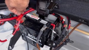 Mercedes Benz w212 how to change trunk spare battery замена резервного аккуму