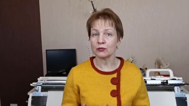 Наборнный ряд 🌕Уроки машинного вязания для начинающих 🌕О курсе вязания для начинающих