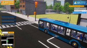 НОВИНКА В STEAM - City Bus Simulator 2024 / Logitech G923 /