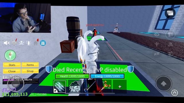 📞 Первый раз зашел в бф с телефона... | Roblox Blox fruits 📞 смотреть онлайн