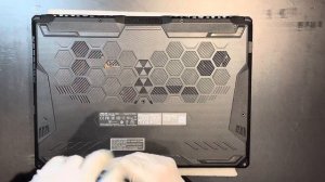 Ноутбук ASUS TUF F15 FX506HC розбирання