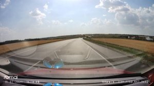 Пример съемки 70mai A800S 4K день, трасса.