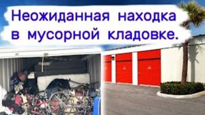 Неожиданная находка в мусорной кладовке.