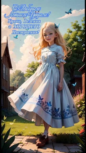 🌺☀️ Доброе Летнее Утро ☕ Хорошего Прекрасного Дня 😊🦋❤️🤗 смотреть онлайн