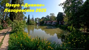 Озеро "Дивное", Лазаревское в мае 2025! Звук опять подвел!