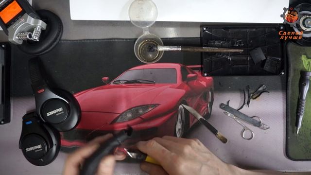 Наушники мониторные SHURE SRH 440, изголовья из натуральной смотреть онлайн