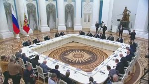 Владимир Путин. Встреча с представителями российских деловых кругов 26 мая 2025 года