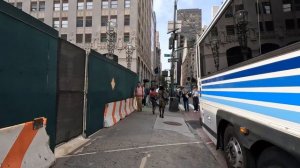 New York - Walking 5th Ave - USA / 4К