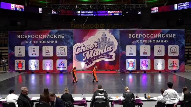 Cheerleading.HIP HOP Чир спорт. ВРС 2019 ЧИР-ХИП-ХОП-ДВОЙКА. Кудимова Анастасия, Цатурян Ника. смотреть онлайн