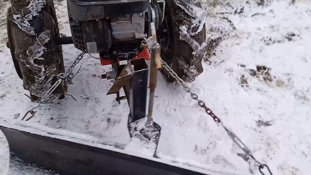 Обзор МБ с отвалом и задним адаптером. смотреть онлайн