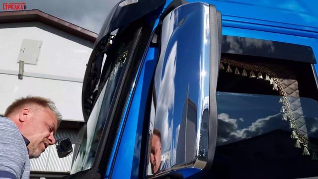 Спойлер боковых окон - DONGFENG DFH4180 GX 4x2 (I) 2023-2024г.в.
