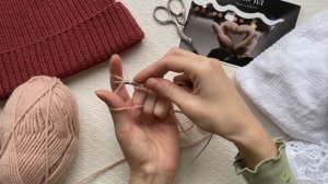 Набор петель для шапочек с отворотом (обратный набор петель)