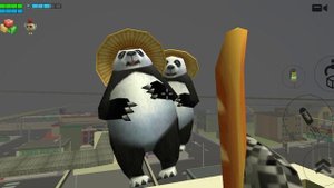 Призываю жуткую панду