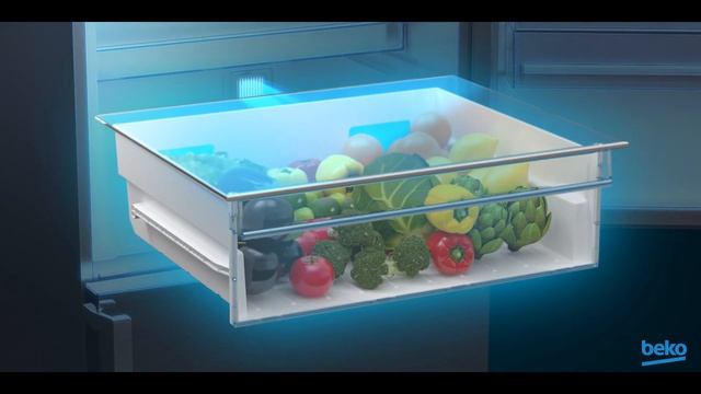 Beko GN 1416220 CX – Side by side фрижидер со NeoFrost технологија смотреть онлайн