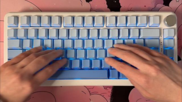 ASMR обзор клавиатуры AJAZZ AK820 MAX и приятный тайпинг смотреть онлайн