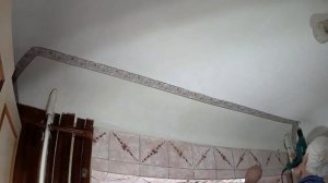 Вешаем на потолок трехметровый двухрядный карниз без помощников.
