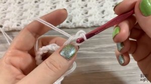 Как связать простой УЗОР КРЮЧКОМ "Swan Feathers" / СХЕМА узора / Crochet Pattern / Tutorial