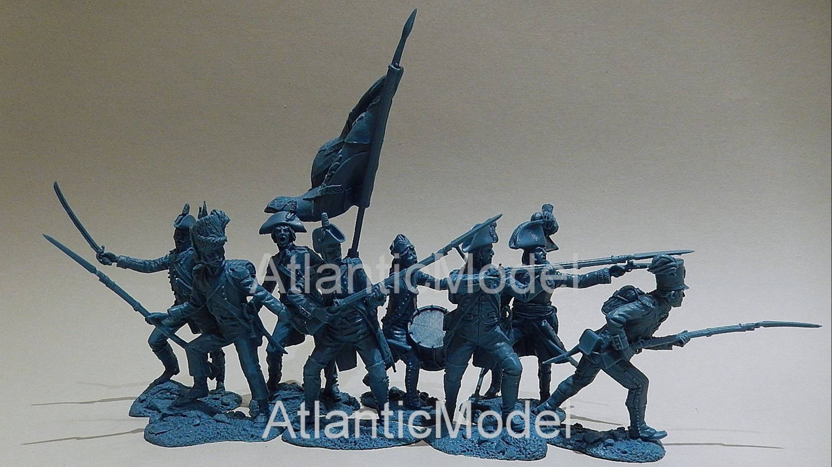 солдатики Публия Французская армия 1799 г. Швейцария 8 солдатиков 8 поз смотреть онлайн