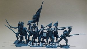 солдатики Публия Французская армия 1799 г. Швейцария 8 солдатиков 8 поз