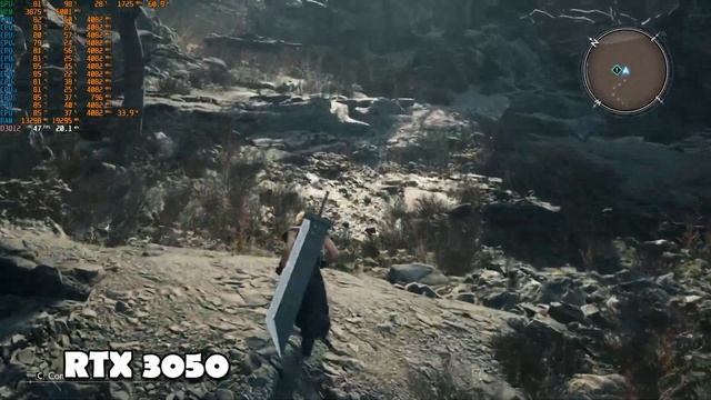 Final Fantasy 7 Rebirth на игровом ноутбуке RTX 3050 i511400H смотреть онлайн