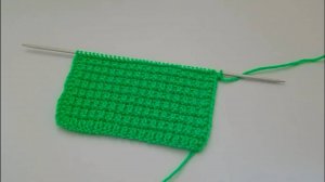 Красивый, несложный и приятный в работе плотный узор спицами.