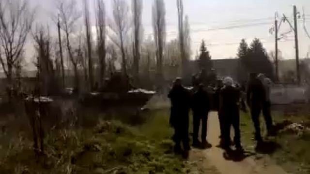 Краматорск 16.04.2014 25 бригада ВДВ