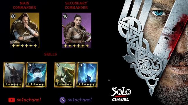 |Viking Rise| Гайд по связкам героев и для них умений КВК-1 !Twi смотреть онлайн