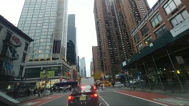 США. Нью-Йорк. Улицы по номерам.